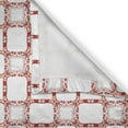 thumbnail image 5 of Ambesonne Traditional Grommet Curtain, Modern Old Shapes, 50" x 120", Maroon, 5 of 6