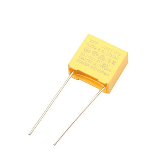 10pcs 220nF Capacitor X2 Capacitor 275VAC Pitch 275V 10mm X2 Polypropylene Film Capacitor 0.22uF