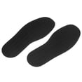 thumbnail image 3 of Uxcell 1Pair Shoe Rubber Full Sole Repair 4mm Thickness Replacement Bottom Non Slip for Leather Shoes, Black, 3 of 5