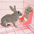 thumbnail image 3 of Rabbit Feeder Bunny Guinea Pig Hay Feeder, Food Bowls, 3 of 5