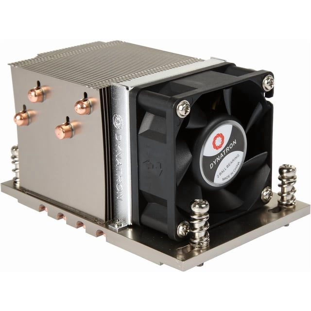 Disipador térmico Dynatron A26 2U de aluminio activo con tubo de calor para AMD EPYC SP3