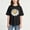 Black, variant on Tdoqot Girls Graphic T Shirts- Summer Fashion Cute Short Sleeve Causal Kids Basic Tees Pink Size 4-12