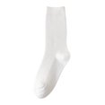 thumbnail image 1 of Whataatahia Calcetines de vestir para hombre calcetines clásicos de algodón acanalado de calidad de color sólido, 1 of 5