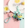 thumbnail image 5 of Llavero Kawaii Minion Figuras de Anime Juguete Mochila Colgante Llavero de Coche Muñeco Kevin Bob Minions Figura de Acción Llavero Niña Juguete Niño, 5 of 5