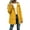 Yellow-AnuYalue windbreaker jacket, variant on AnuYalue Women Waterproof Jacket Fashion Button Coat Striped Lined Windbreaker Jackets with Pockets Long Sleeve Outerwear