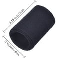 thumbnail image 2 of 6 Pack Wrist Sweatbands Tennis Wrist Bands Absorbent Sweatbands for Sports, Yellow, 2 of 5