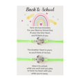 thumbnail image 1 of SIfdSeng 2Pcs Turtle Bracelet Back to School Gift Bracelet Plus Card Back to School Gifts Bracelet Set for 2 First Day of School Bracelet Mommy and Me Bracelets for Mother, 1 of 4