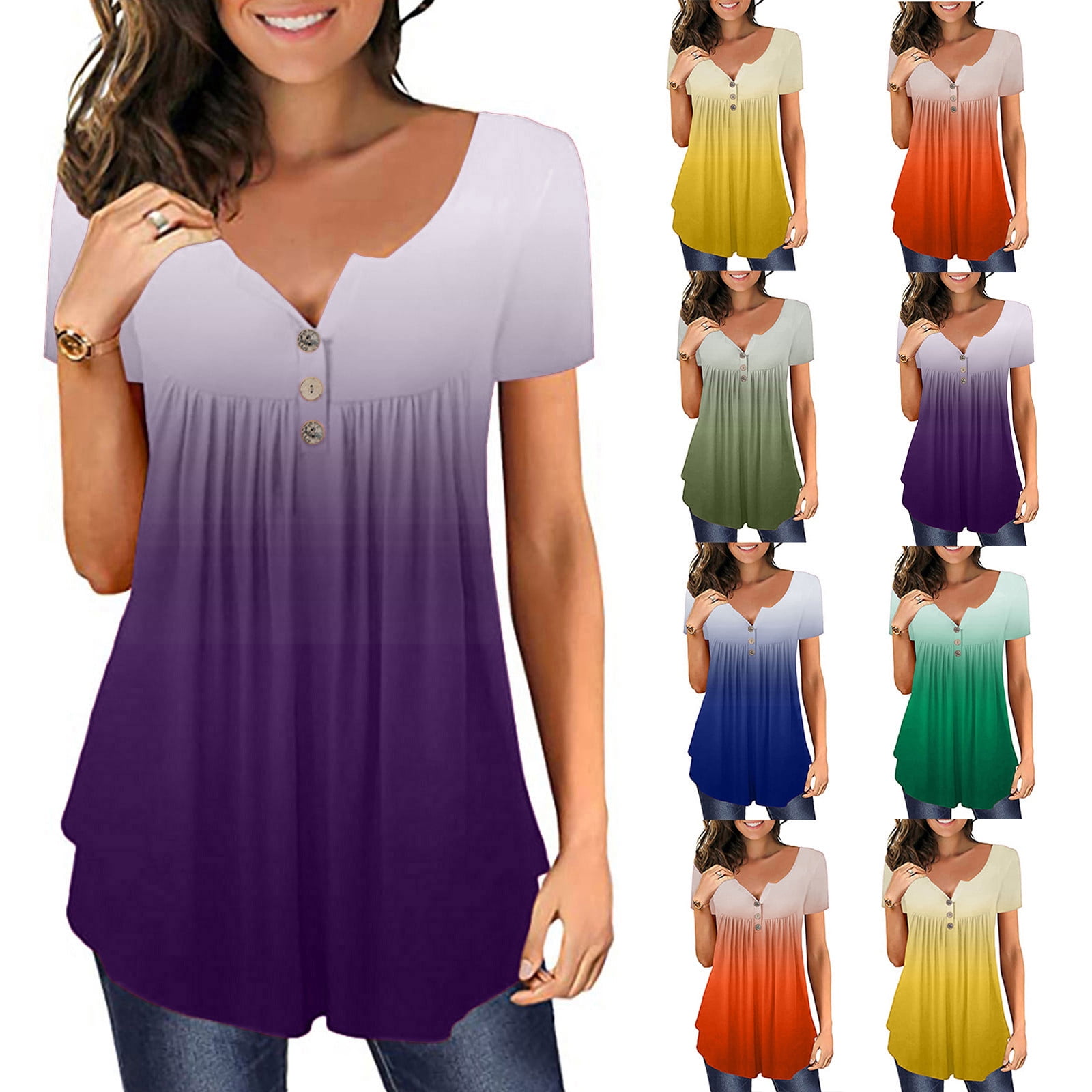 ZVAVZ Party Tops for Women Fashion Womens Long Tunic Tops to Wear with ...