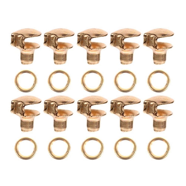 10pcs Boots Shoe Buckles Sports Shoe Lace Buckles Climbing Shoes Rivets Boot Lace Hooks Parts