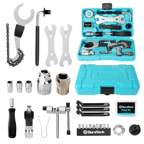 Kit de herramientas DURATECH de 31 piezas para bicicleta de montaña y de carretera