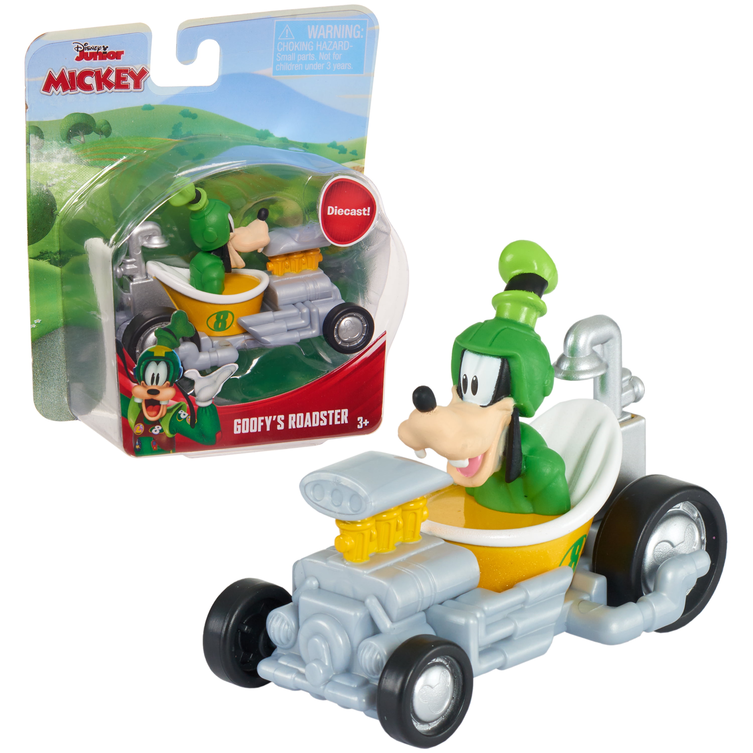 mickey mouse diecast cars