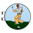 thumbnail image 3 of koolsoo Golf Ball Marker Hat Clip Funny Golf Ball Mark Tool Round Golf Accessories C, 3 of 9