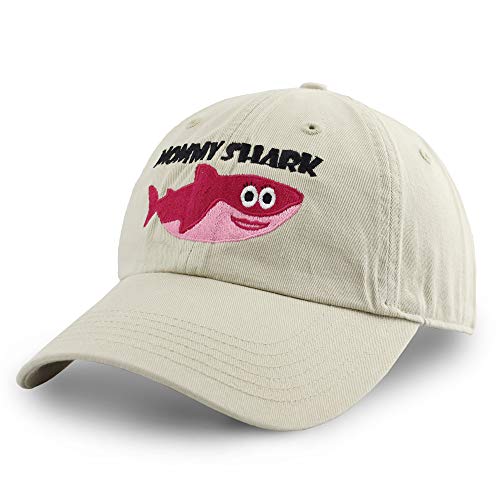 Mommy Shark Hat Adjustable Baseball Cap 
