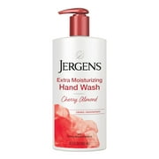 Jergens Cherry Almond Scent Liquid Hand Soap Dispenser, 8.4 fl oz