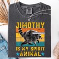 thumbnail image 2 of Jimothy Raccoon is My Spirit Animal Raccoon Meme Shirt, Unisex Funny Meme Jimothy Raccoon Tee SHIRTKING, 2 of 5