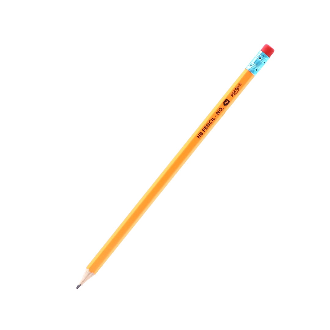 Pointer #2 HB Wooden Pencils, Yellow, 12 Pencils per Pack, 12 Packs (144 Total Pencils)
