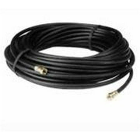 100 Ft RG6 Cable for Satellite TV VCR Cable Dish Black Generic (Best Cable For Satellite Dish)
