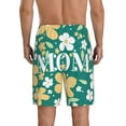 thumbnail image 3 of Daiia Happy Mother's Day1 Mens Woven Stretch Pajama Short,Short Pajama Pants-X-Large, 3 of 9