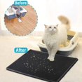 thumbnail image 2 of Cat Litter Mat Waterproof Urine Proof Kitty Litter Mat Honeycomb Double Layer Litter Box Mat Skidproof Soft EVA Cat Litter Mat, 2 of 5