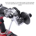 thumbnail image 4 of Metal Nibbler Drill Attachment, High Hardness Electric Drill Shears Attachment Cutter Non Break Wear Resistant Compact  for Industrial Use, 4 of 7