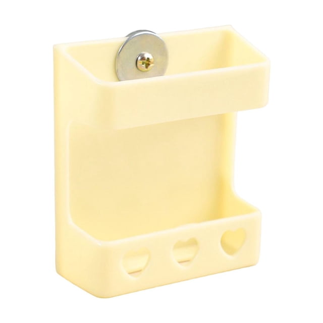 Comedero para pollos y verduras Garden Rutin, cesta de alimentación de pared para pollos Beige