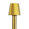 thumbnail image 3 of Pana 3/32" 4 Week Tapered Backfill Carbide Nail Drill Bit - Fine Grit - For Electric Dremel Drill Machine (Gold), 3 of 6