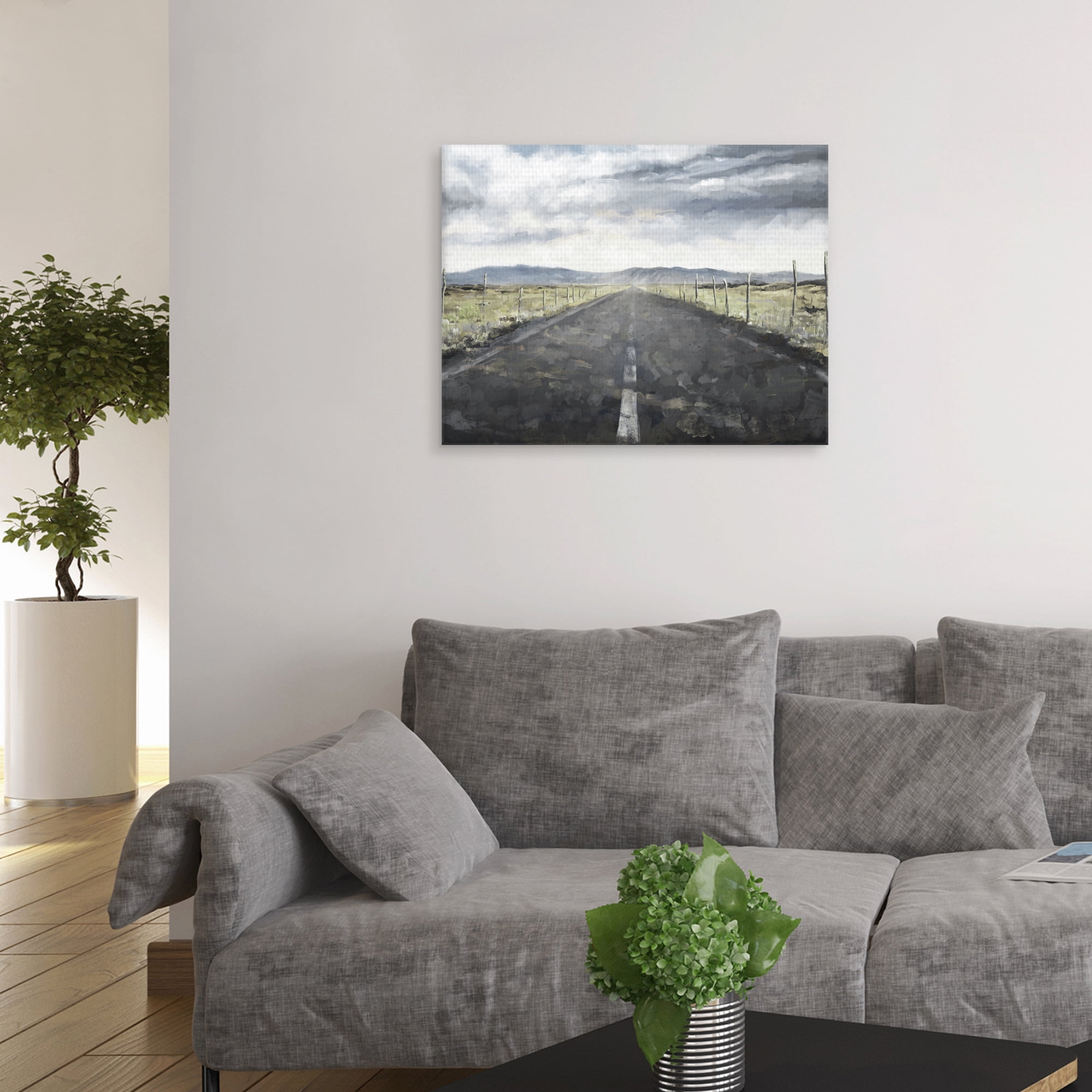 Summer Garden Square by Studio Arts Canvas Art