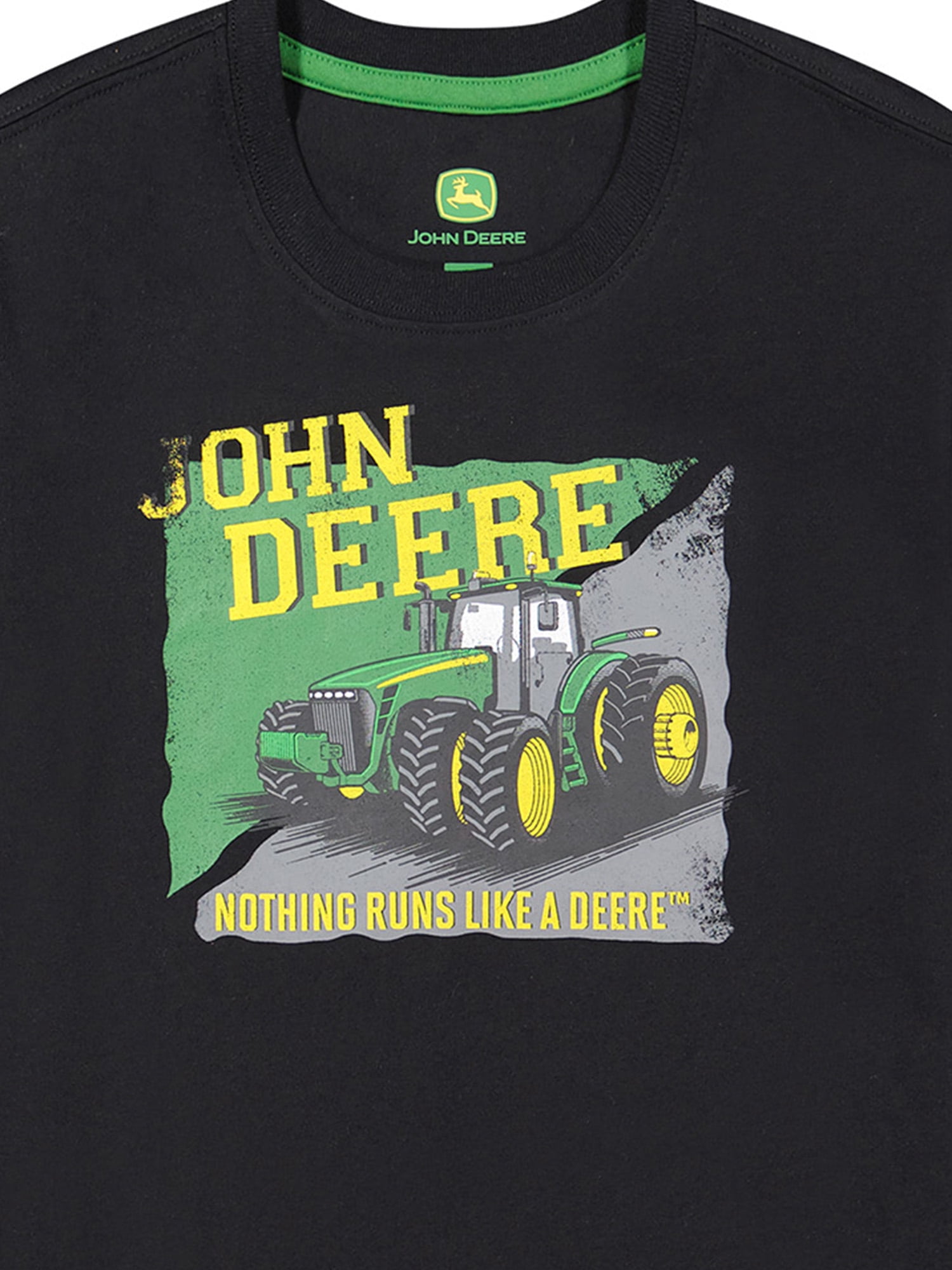 John Deere Boy's Short Sleeve Graphic Crewneck T-Shirt, Sizes 4/5 - 18