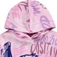 thumbnail image 6 of Disney Lilo & Stitch Girls Hoodie - Stitch Skimmer Pull Over Hoodie- Little and Big Girl Sizes 4-16 Light Pink, 6 of 7