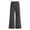 Dark Gray, variant on Girls Wide Leg Sweatpants, Casual Loose Fit Lounge Pants with Elastic Waist for School 5-16 Years