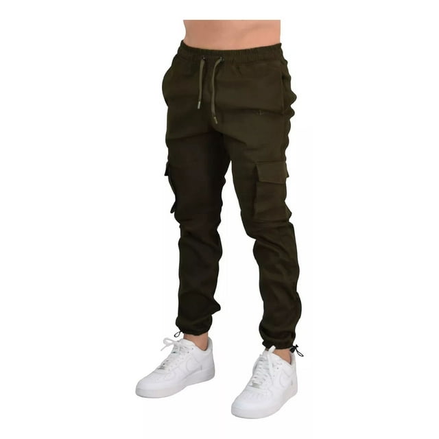 Jogger Casual Hombre John Leopard Slimfit Pantalón Entubado