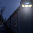thumbnail image 4 of Outdoor Solar Lights with Remote Control 3 Lighting Modes IP65 Waterproof Motion Sensor Wall Light 3 Head Split 224led, 4 of 5