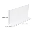 thumbnail image 2 of Miangastore Clear Shelf Separators Transparent 8Pcs 11.0X2.4X1.2In, 2 of 8