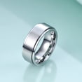 thumbnail image 4 of European And American Popular Ins Can Turn Smooth Men's Simple Ring Custom, 4 of 5