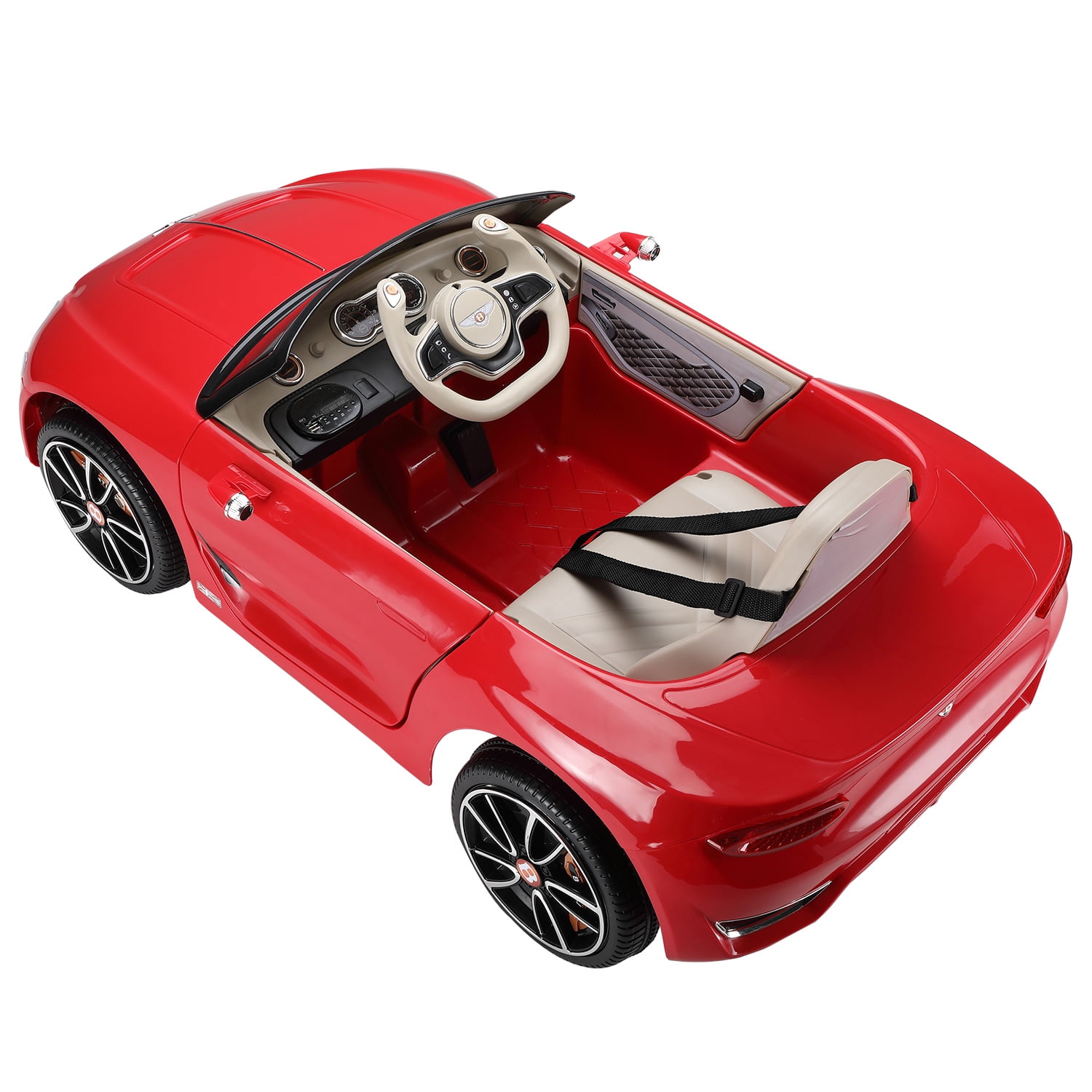 12V Kid Ride On Car, Electric Toy Car Suitable Age 2-5 Years, Red