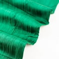 thumbnail image 6 of BalsaCircle 54 in x 10 yards Hunter Green Crinkled Accordion Taffeta Fabric Bolt Party Events Home Decorations Supplies, 6 of 8