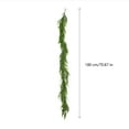thumbnail image 7 of WKSCLPAI Christmas Garland, 6FT Christmas Norfolk Pine Garland,Realistic Cedar Garland Artificial Pine Cypress Vines,Greenery Garlands for Mantel Winter Holiday Party Xmas Indoor Decor, 7 of 7