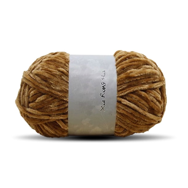 Advancent Hilo de terciopelo de 100g y 180m para bufandas, hilos de tejer DIY, gorro cálido para bebé, gorro, hilo de ganchillo, suministros de costura Artesanía No.05 Advancent HA009069-05