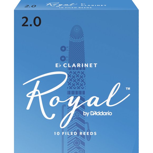 Royal Eb Clarinet Reeds - #2, 10 Box