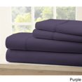 thumbnail image 4 of Twin XLPremium DDouble Brushed 4 Piece Sheet Set - Light Gray - CASE OF 12, 4 of 5