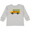thumbnail image 3 of Inktastic School Bus Boys or Girls Long Sleeve Toddler T-Shirt, 3 of 5