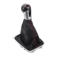 thumbnail image 1 of Pomo de cambio de marcha único Bargains con cubierta 6 velocidades para VW Golf Mk7 GTI 2013-2018 de plástico, 1 of 6