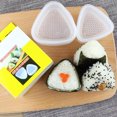 thumbnail image 2 of 2 Pieces Triangular Rice Ball Mold Non-stick Reliable PP Non-stick Sushi Sushi Maker Mould Die DIY Food Stuff Bento Tool Japanese Kitchen Accessories, 2 of 8