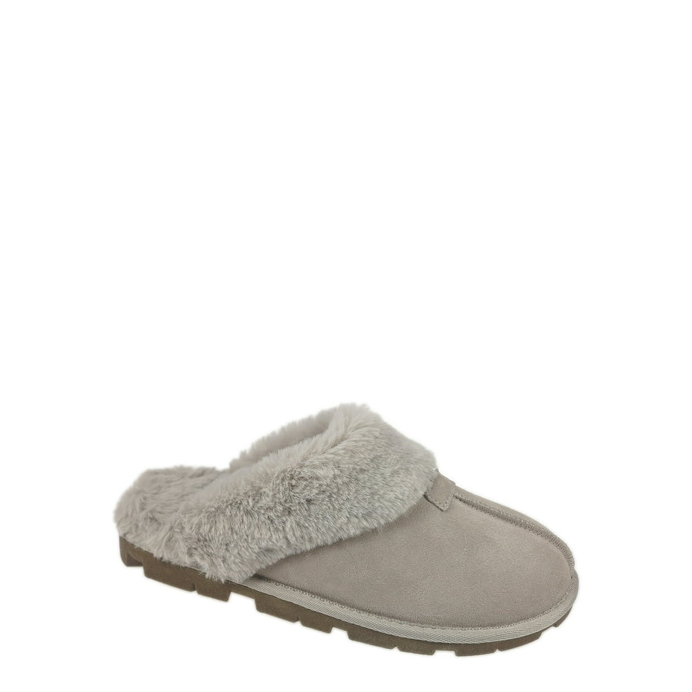 secret treasures classic suede clog slipper