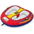 thumbnail image 1 of Costway Towable Tube for Boating 1 or 2 Person Inflatable Boat Tube for Youth & Adult, 1 of 10