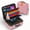 Pink, variant on TeSabMi Fireproof Document Box with Lock, 5200°F Fire Proof Safe for Home Documents, Hard-Shell Fireproof & Waterproof Safe Box for Important Files Black