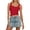 Red, variant on Gyujnb Women Y2K Square Neck Sleeveless Crop Cami Tank Top, Slim Fit Basic Casual Going‑Out Camisole,Beige
