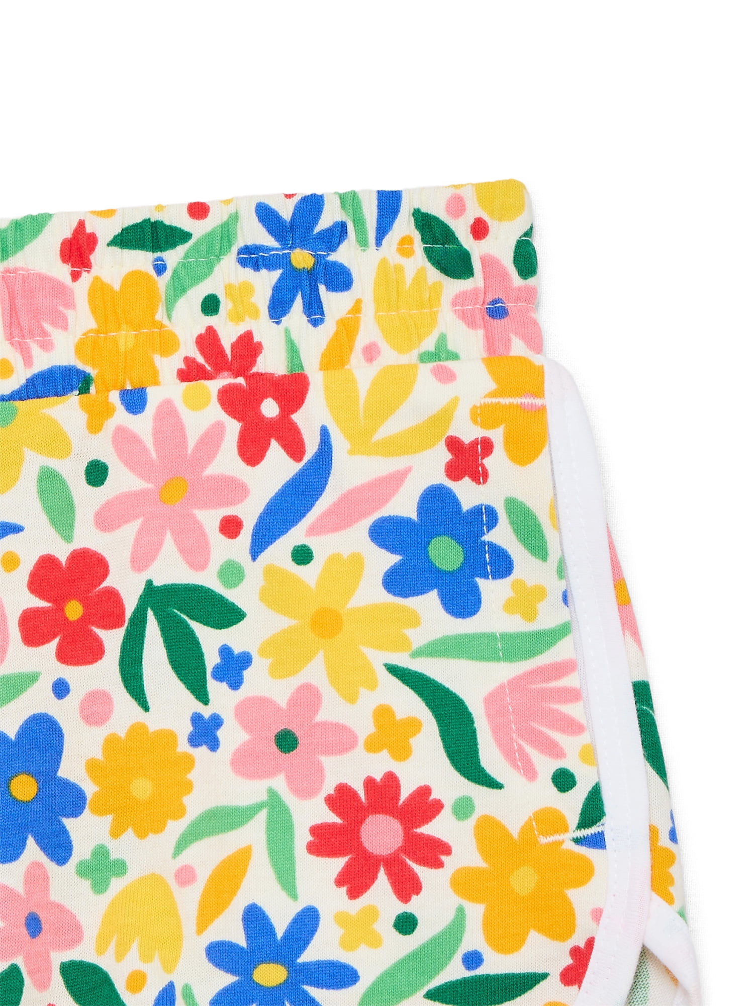 Wonder Nation Girls Dolphin Hem Shorts, Sizes 4-18 & Plus