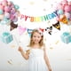 thumbnail image 4 of Yuarrent Banner de decoración para fiesta de cumpleaños Banner de fiesta personalizado Banner Banner Kit Kits de decoración para fiestas, 4 of 6
