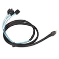 thumbnail image 1 of Cable SAS de clavija, cable SAS SFF‑8654‑4 Cable SATA Mini SAS Accesorios de computadora Aspecto llamativo, 1 of 8